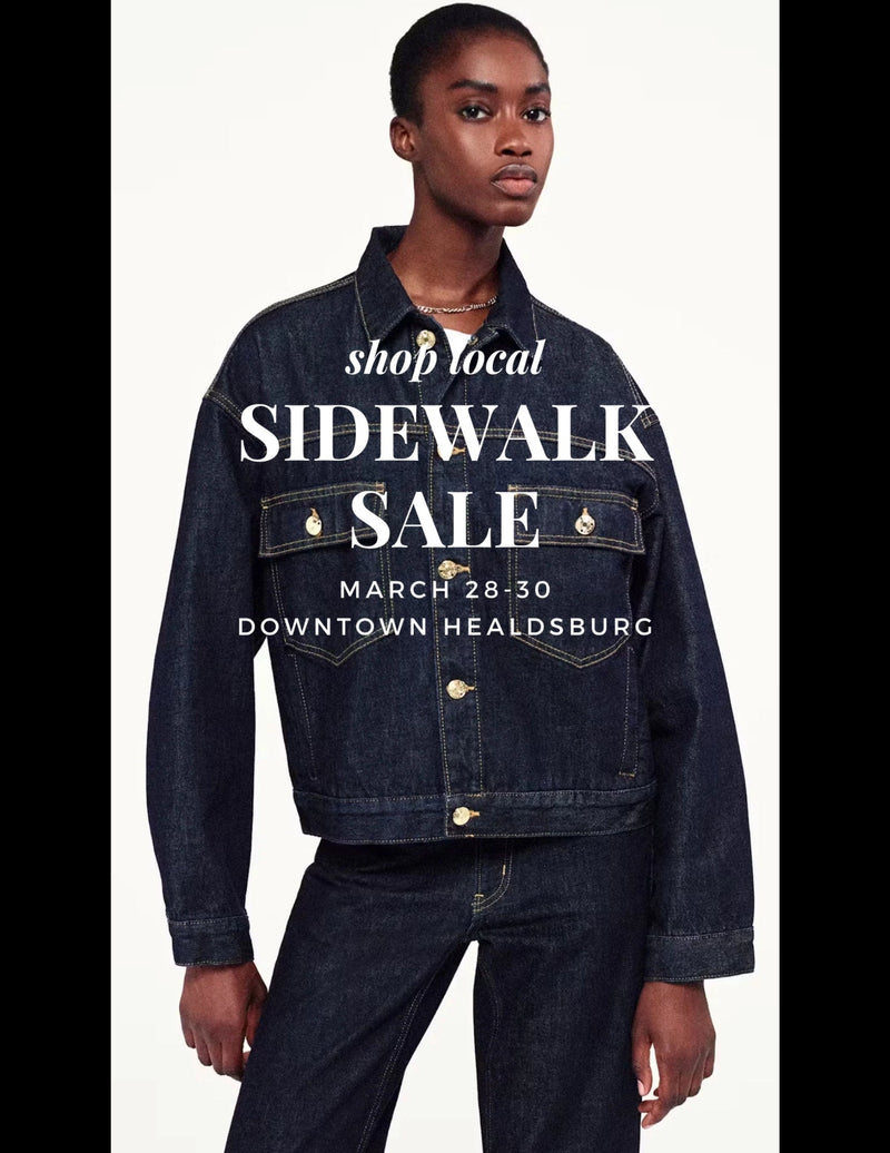HEALDSBURG SIDEWALK SALE MARCH 28-30TH