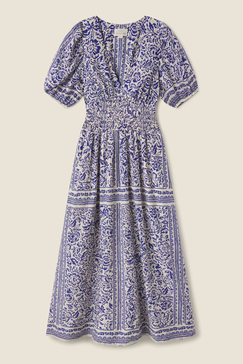 Trovata Sonia Dress in Hydra Border