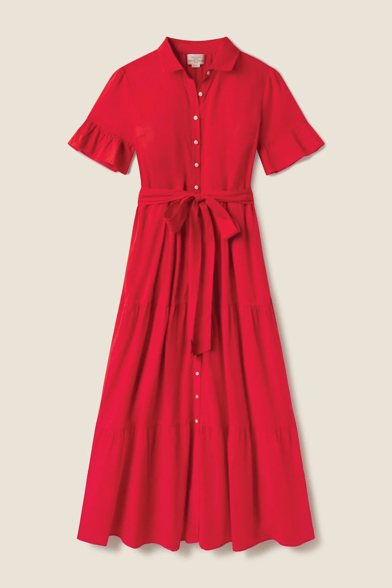 Trovata Martine Dress in Tomato
