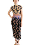 No.6 Julien Dress in Dip Dye Shadow Floral
