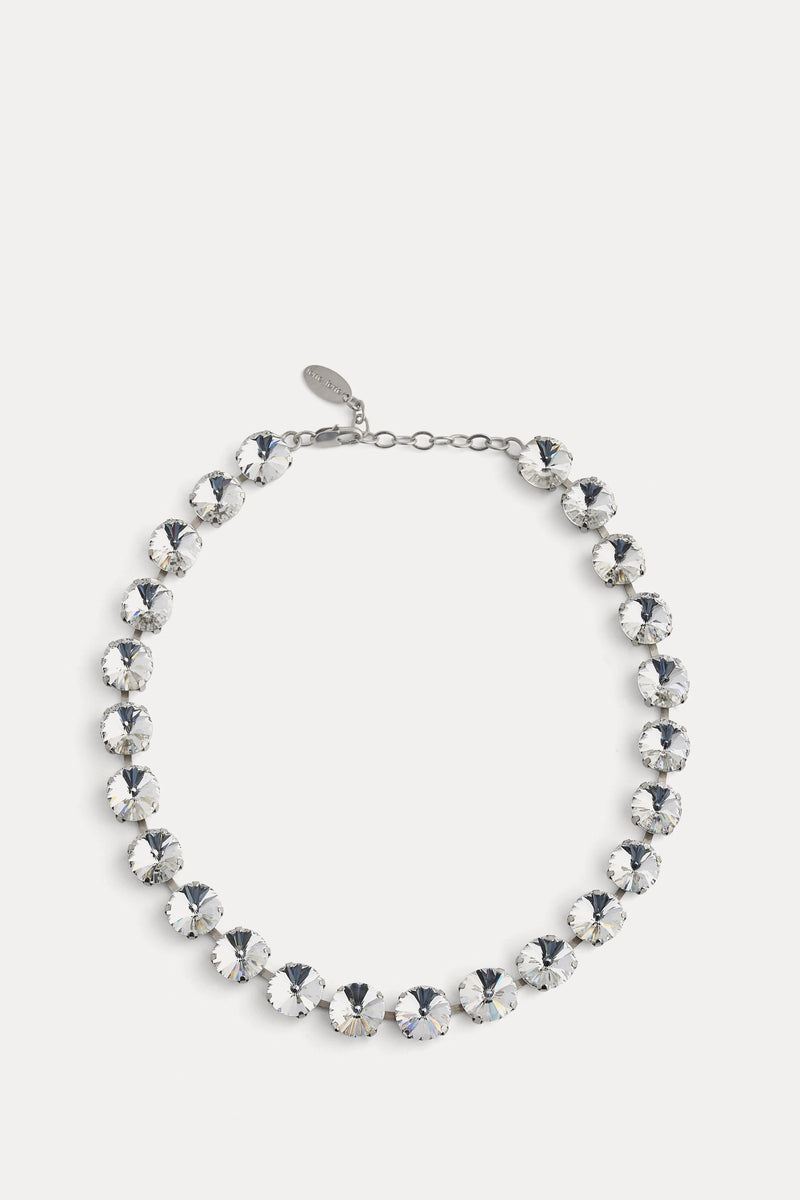 Forte Forte Big Crystal Choker in Clear