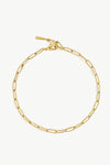 Soko Mini Ellipse 24K Gold Plated Link Bracelet