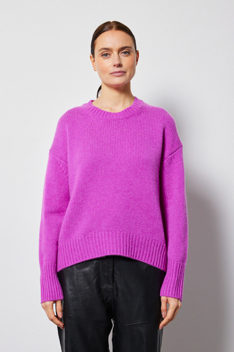 Not Shy Elisa Sweater in Orchid
