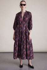 Apiece Apart Trinidad Maxi Dress in Folk Folliage