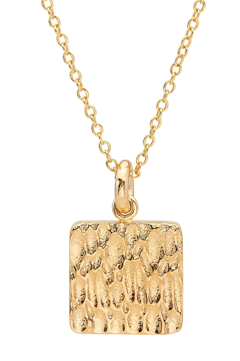 Soko Milima 24k Gold Plated Pendant Necklace