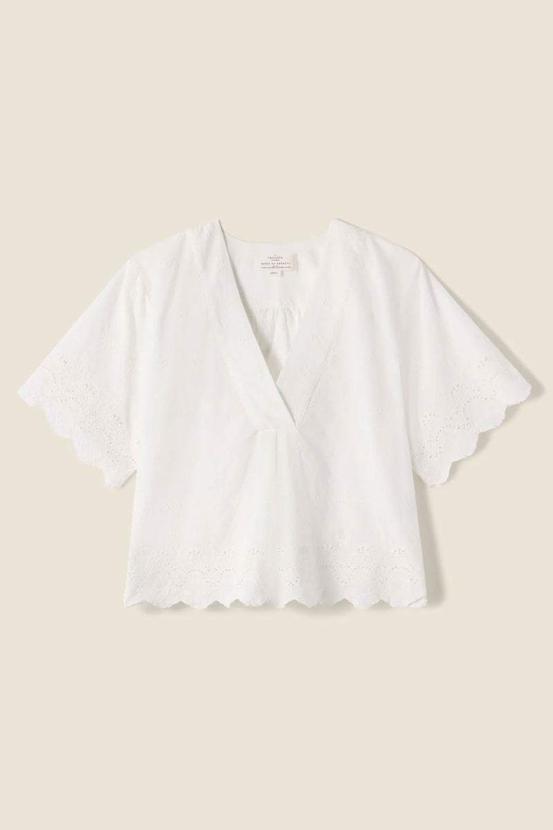 Trovata Neve Shirt in Broderie Anglasie