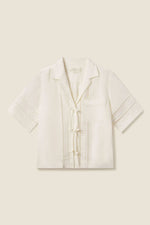 Trovata Inez Shirt in Ivory