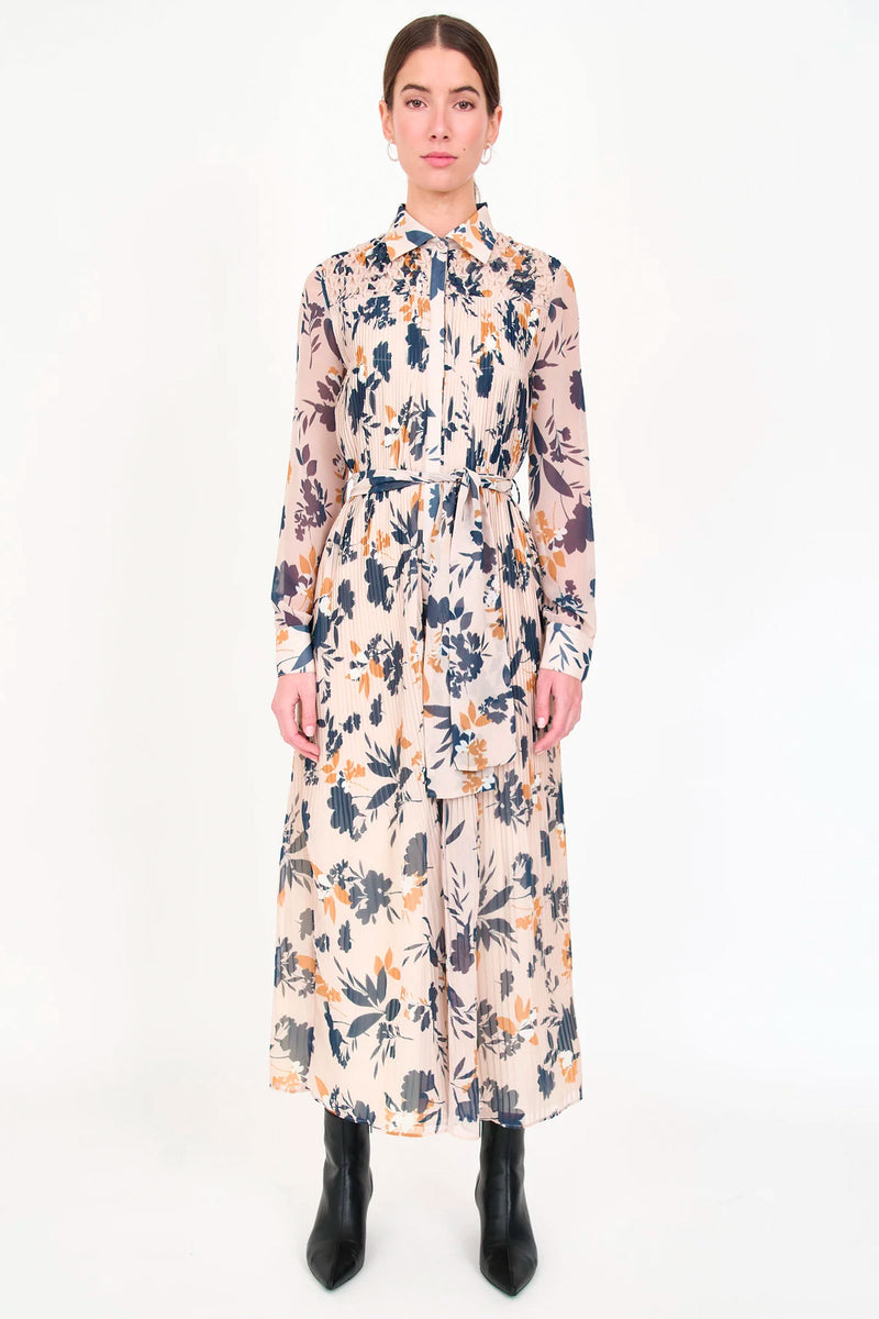 Christy Lynn Karie Dress in Inkblot Ivy
