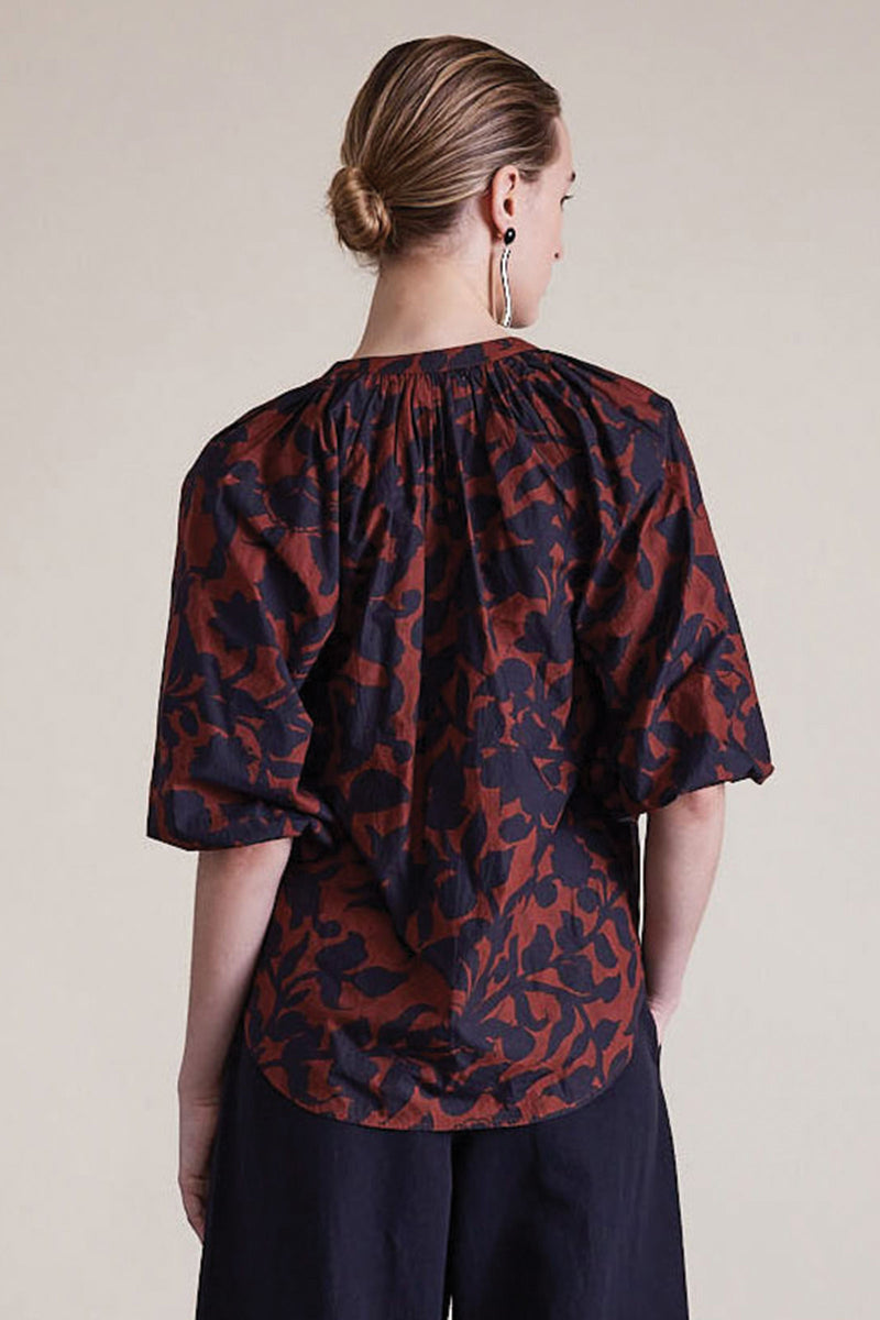Apiece Apart Mitte Top in Deep Botanic