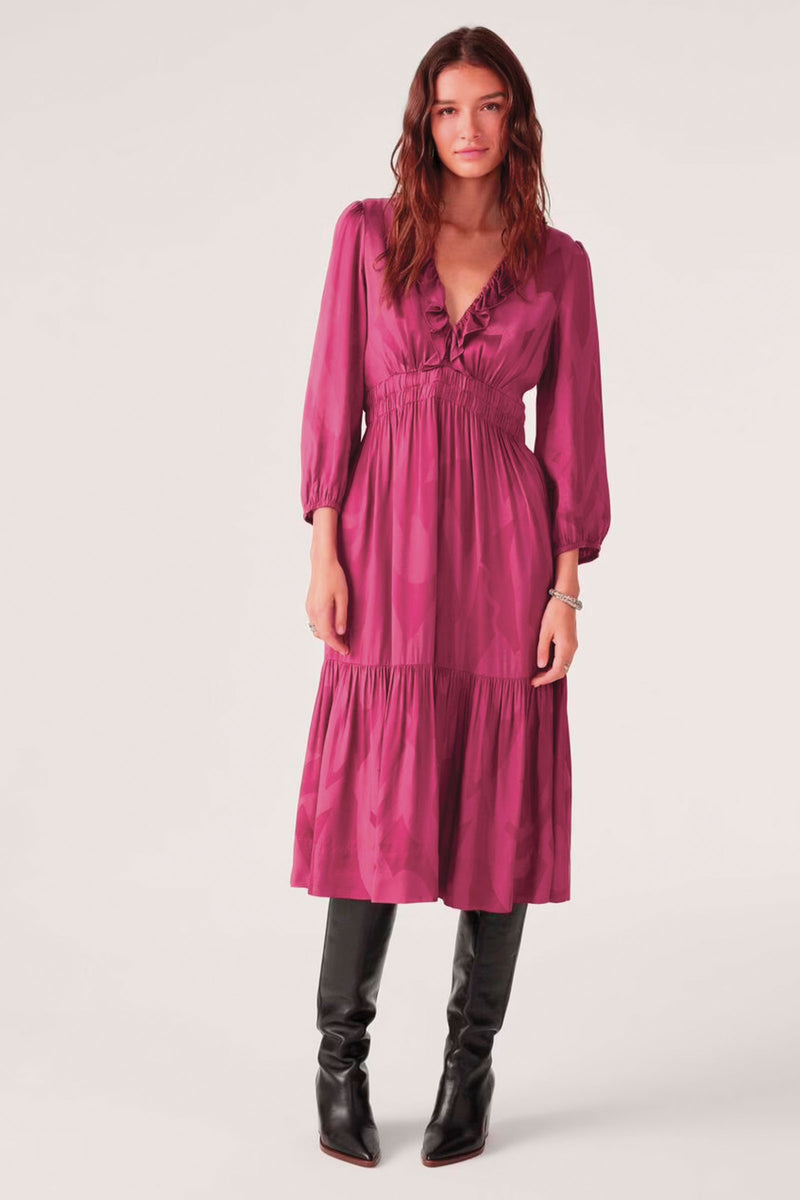 BA&SH Brina Dress in Pink