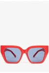 Clare V Heather Sunglasses in Red