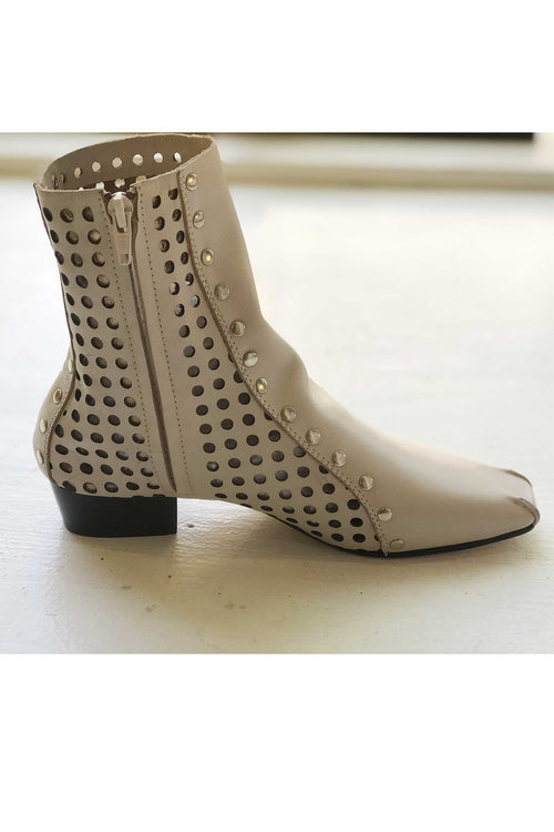 Rachel Comey Studded Cove Boot in Bone