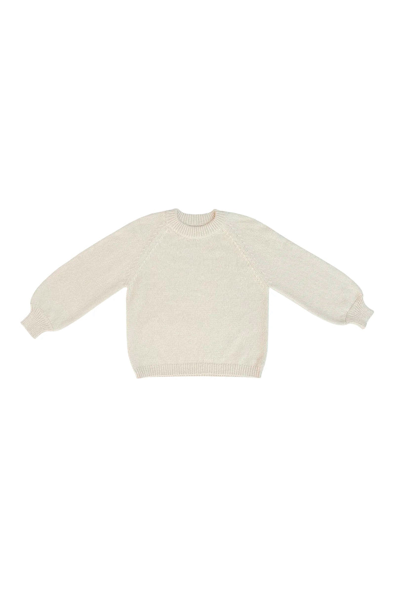 Ali Golden Relaxed Pullover in Natural