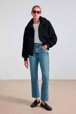 Apiece Apart Amager Bomber Jacket in Black