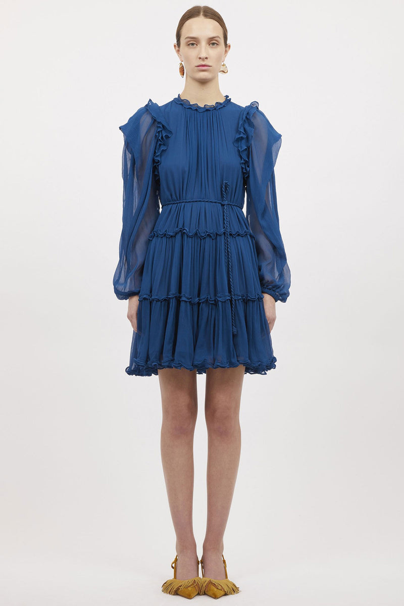 Ulla Johnson Gaelle Dress in Sapphire