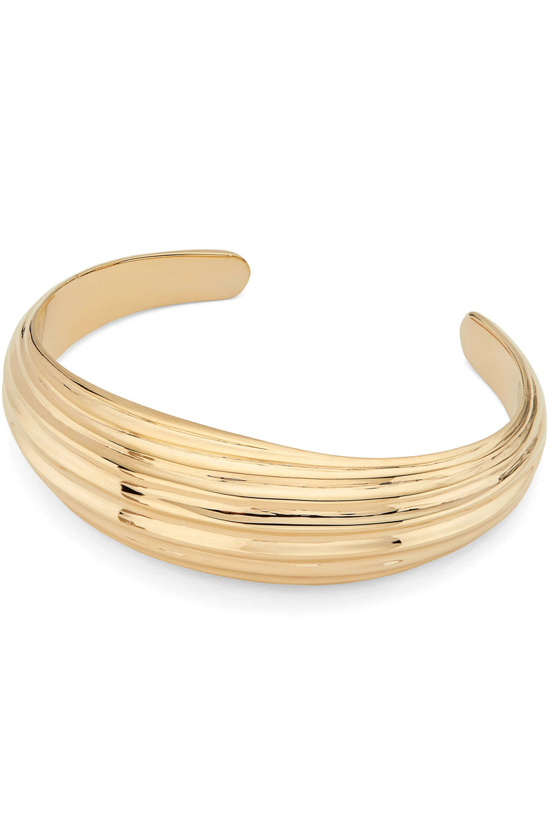 Soko Shujaa 24K Gold Plated Cuff