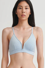 Skin Gita Bralette in Arctic Blue