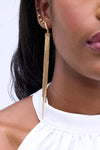 Soko Safu Herringbone Drop Earrings