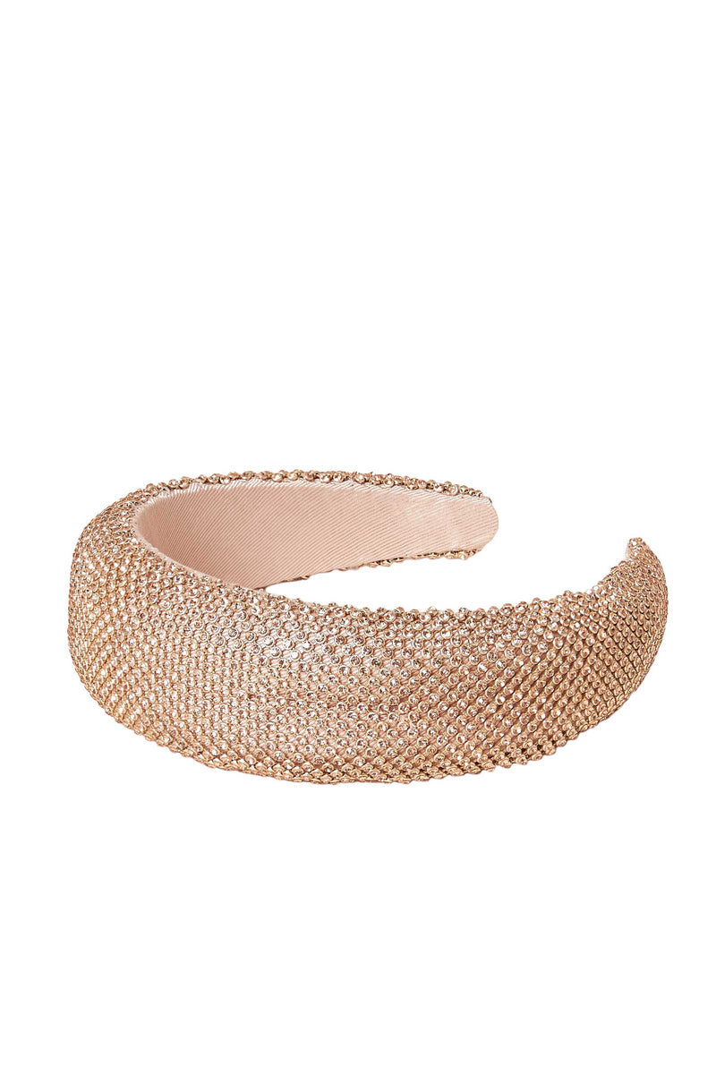 Loeffler Randall Bellamy Peach Diamante Headband