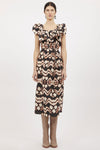 Ulla Johnson Anora Dress in Obsidian