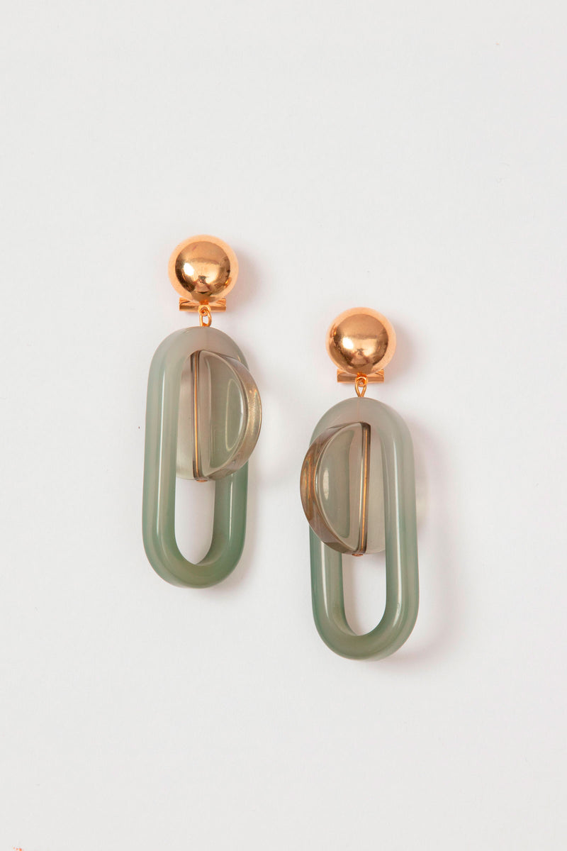 Rachel Comey Lohr Earrings in Pear