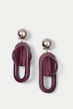 Rachel Comey Lohr Earrings in Violet