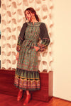 Caballero Long Sleeve Autumn Woodland Dress