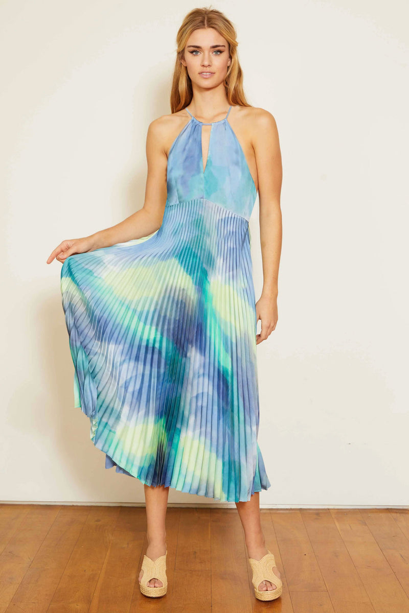 Caballero Sylvie Amethyst Cloudy Skies Dress