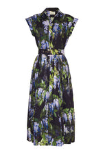 Cara Cara Octavia Dress in Wisteria Black