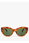 Clare Vivier Sophia Sunglasses in Havana Tortoise