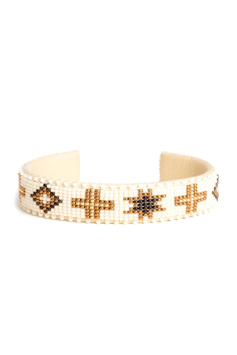 Etkie Noelle Glass Cuff Small