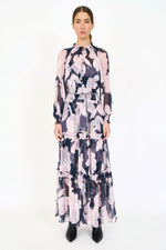 Christy Lynn Florence Dress in Midnight Blossom