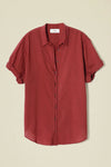 Xirena Channing Shirt in Brick Red