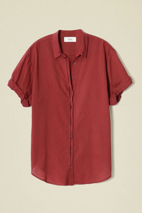 Xirena Channing Shirt in Brick Red