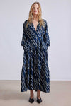 Apiece Apart Trinidad Maxi Dress in Navy Bias