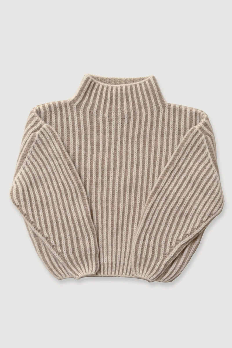 Micaela Greg Ines Sweater in Oatmeal