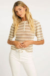 Caballero Agata Ivory Birch Sweater