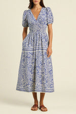 Trovata Sonia Dress in Hydra Border
