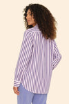 Xirena Beau Shirt in Blue Rose Stripe