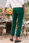 Frank and Eileen Wicklow Italian Chino In British Racing Green