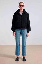 Apiece Apart Amager Bomber Jacket in Black