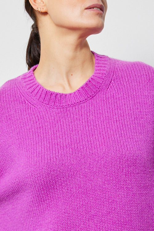 Not Shy Elisa Sweater in Orchid