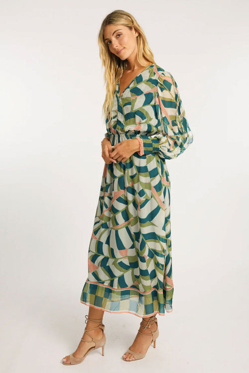 Caballero Stace Desert Mosaic Dress