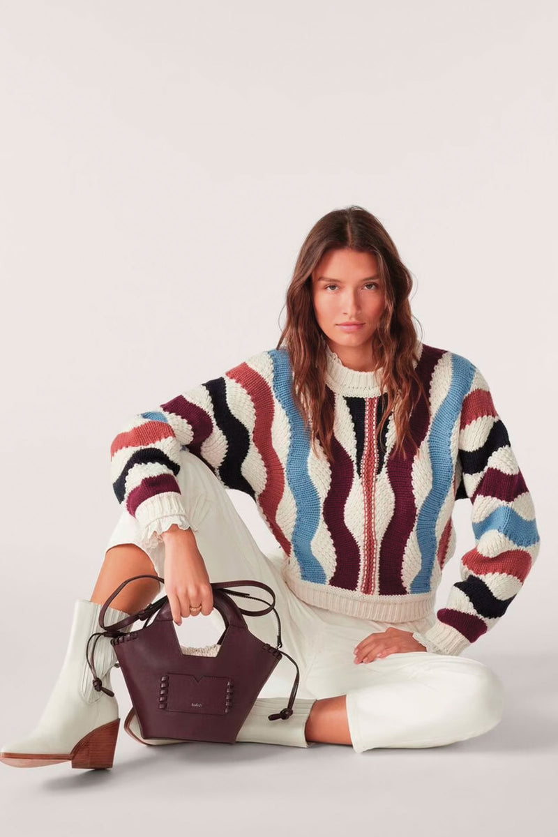 BA&SH Weber Sweater in Ecru