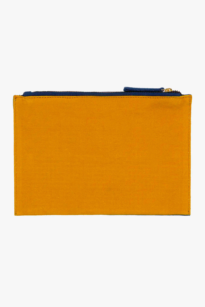 Inoui Editions Brodee Central Park Pouch in Navy