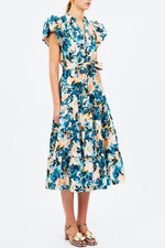 Ulla Johnson Ottillie Dress in Delphinium