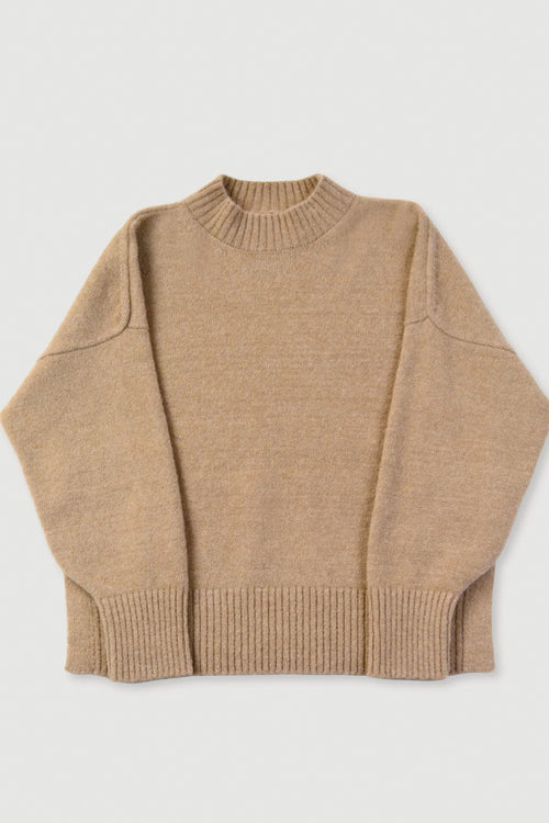 Micaela Greg Vela Sweater in Camel