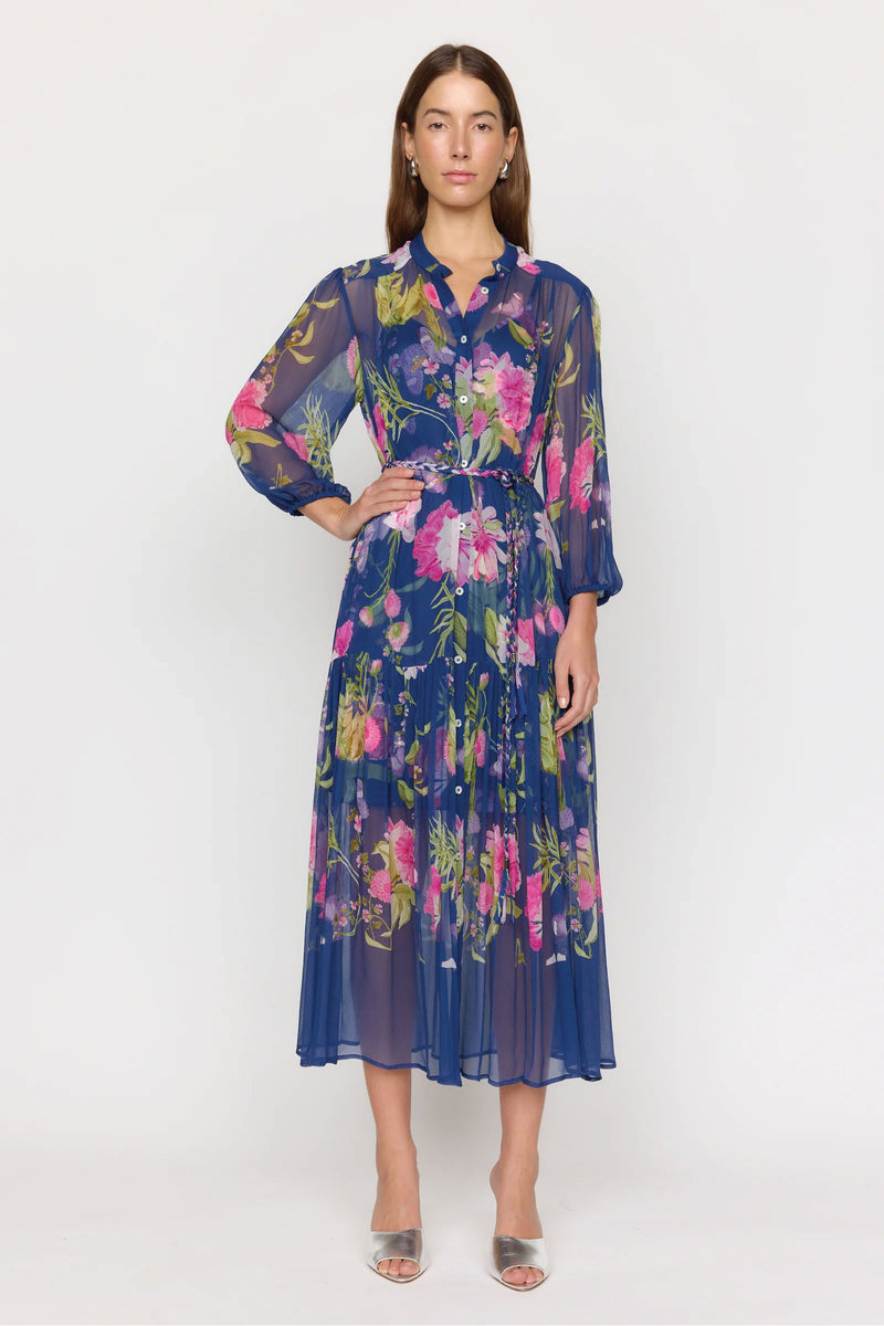 Christy Lynn Lana Dress in Monarch Navy
