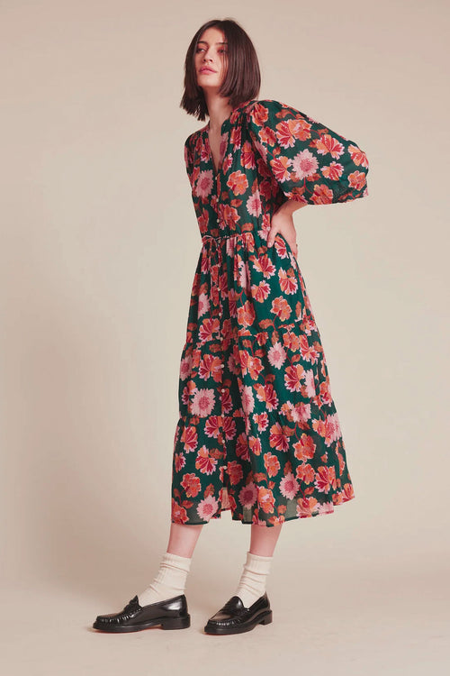 Trovata Sylvie Dress in Carnation Print