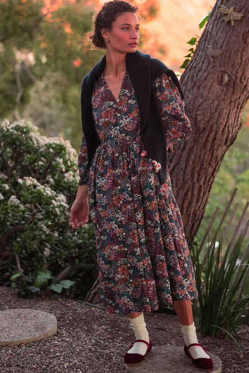Trovata Sylvie Dress in Bijou Glade